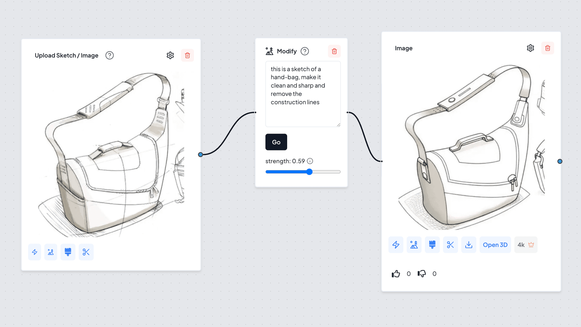 Example of Modify Node