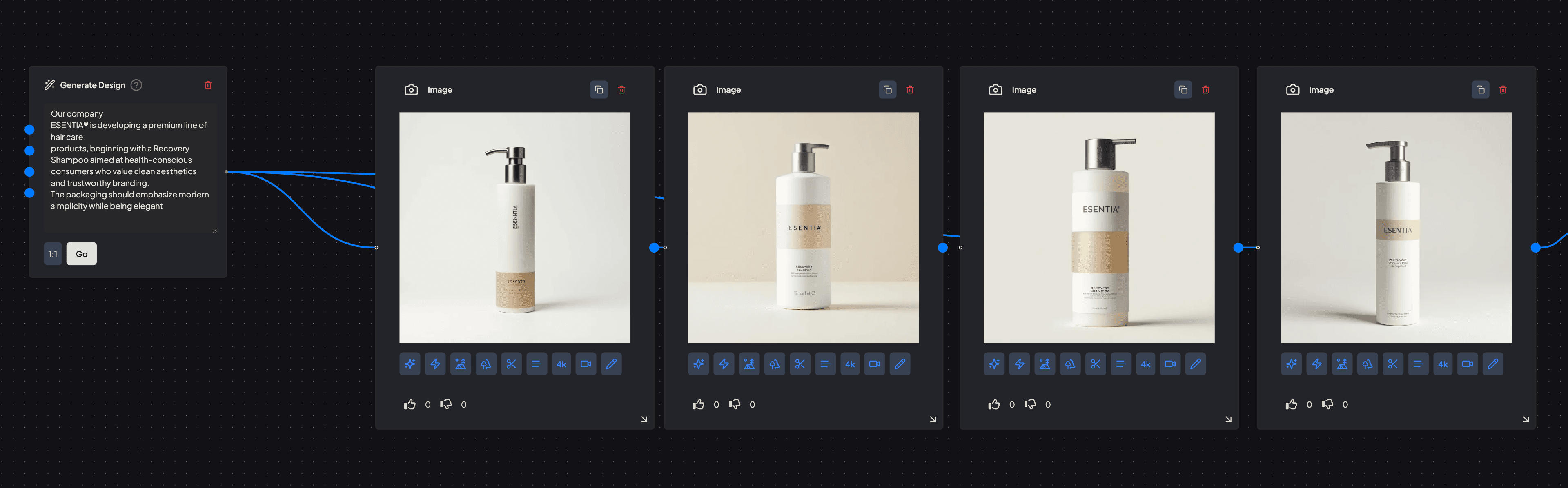 supercraft generate design node