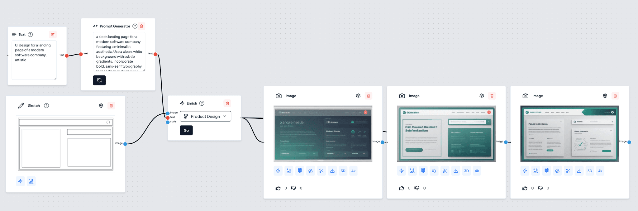 supercraft generate sketch node