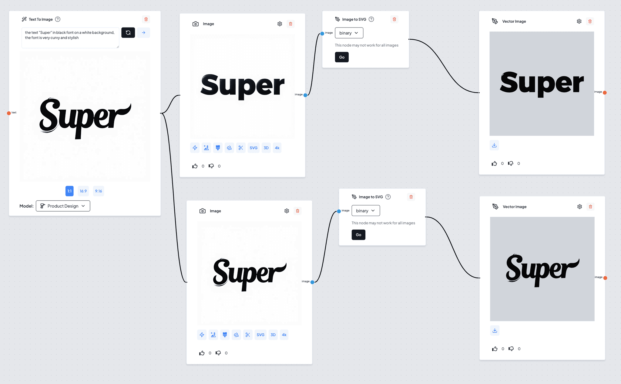 supercraft image to svg node