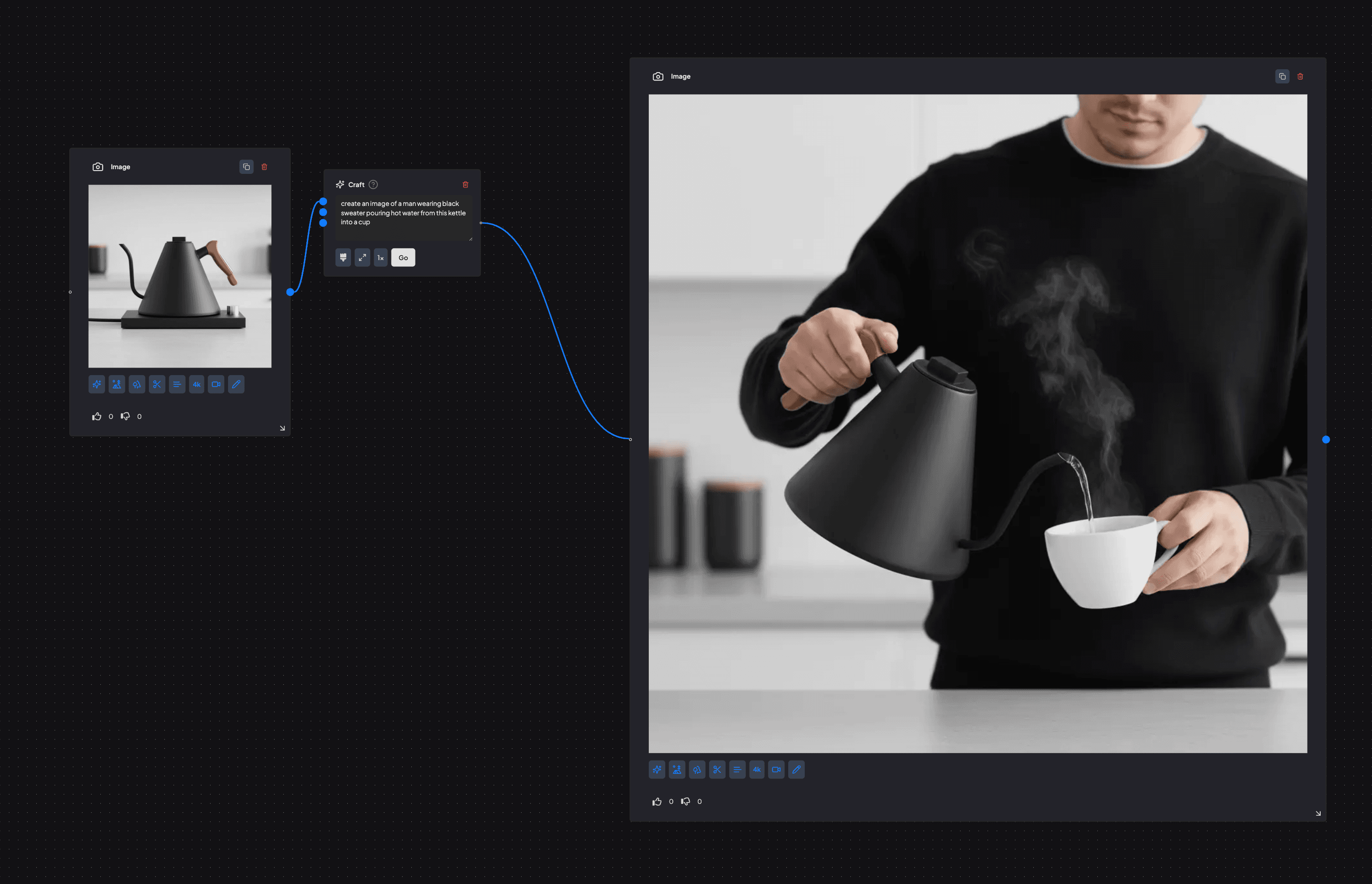 supercraft craft node
