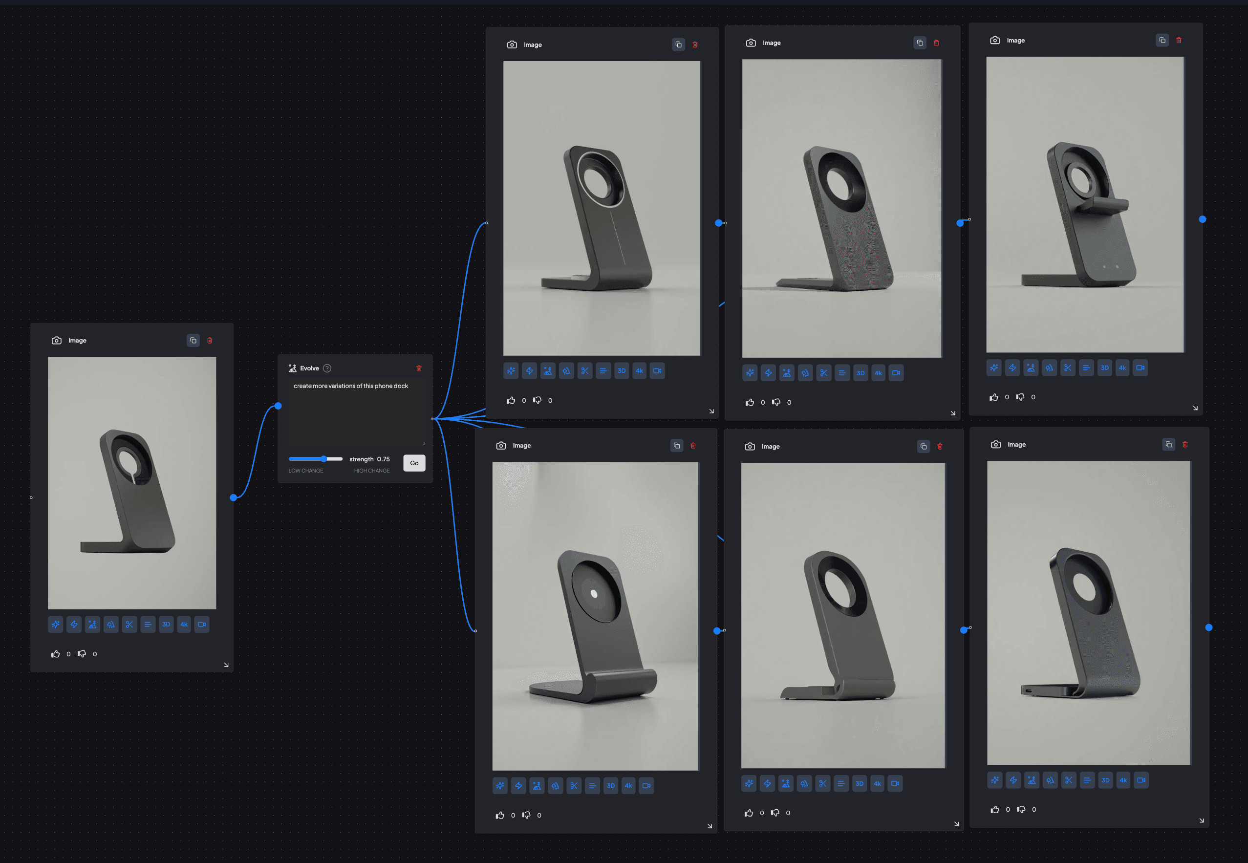 Explore feature showcase
