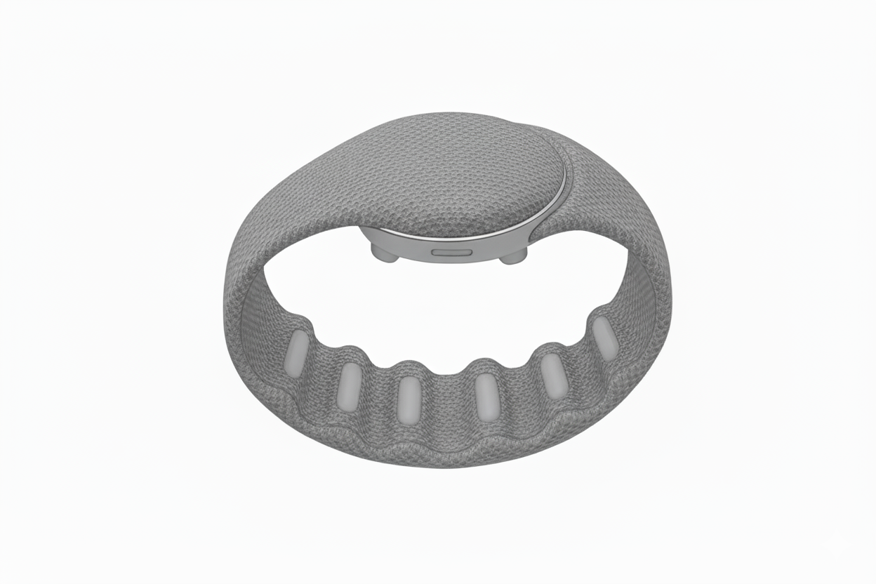 supercraft ai render feature showcasing rendering using ai of a neural band from a rough sketch